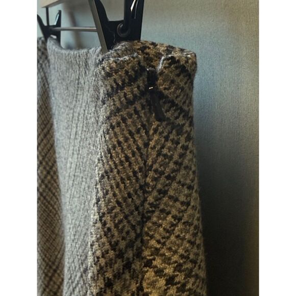 Vintage Amanda Smith Wool Plaid Skirt 14 (Modern 10/M) Lined Career 80s 90s - Picture 3 of 8